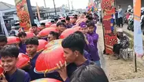 Tradisi Nganggung Seribu Dulang Warnai Maulid Nabi di Pangkalpinang