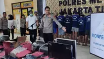 Polisi Tangkap 14 Tersangka Penyerangan Polsek Jatinegara