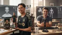 Cara Membuat Foto Pegang Miniatur Action Figure Sendiri di Gemini AI