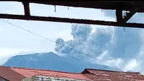 Gunung Marapi Erupsi Lagi, Tinggi Kolom Abu Tak Teramati