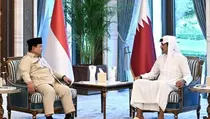 Prabowo Bertemu Emir Qatar Sampaikan Dukungan dan Solidaritas