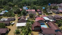 Sungai Mahakam Meluap, 3 Kecamatan di Kutai Barat Terendam Banjir