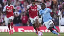 Gol Haaland Dibalas Martinelli, Arsenal vs Man City Seri di Emirates