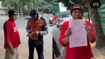 Viral! Sule Debat Petugas Saat Ditilang Razia Gabungan di Jakarta