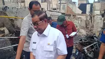 Pramono Janji Bantu Rumah Terdampak Kebakaran Tamansari