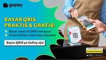 Dari Jajan sampai Belanja, Semua Beres dengan QRIS GoPay!