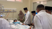 Diamputasi, Kondisi Haical Korban Ponpes Al-Khoziny Mulai Membaik