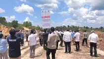 Otorita IKN Segel Tambang Ilegal di Kawasan Tahura Bukit Soeharto