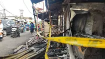 10 Kios di Bogor Ludes Terbakar, Diduga Akibat Kebocoran Gas