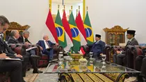 Bertemu Presiden Lula da Silva, Prabowo Puji Kebijakan Brasil