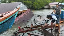 Angin Puting Beliung Terjang Aceh Singkil, 1 Rumah Rusak Berat