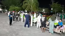 Ratusan Pasien RSUD Tarakan Dirawat di Luar Gedung Pascagempa M 4,8