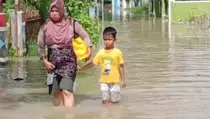 Banjir Kembali Merendam Ratusan Rumah di Telukjambe Barat Karawang