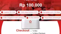 Gratis Bulan Pertama, Berapa Harga dan Kecepatan Internet Rakyat?
