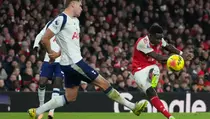Eze Cetak Hat Trick, Arsenal Benamkan Spurs 4-1