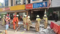 Ledakan Tabung Gas Lukai 4 Orang dan Hancurkan Ruko di Kelapa Gading