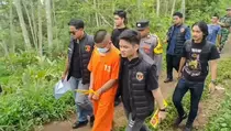Rekonstruksi 23 Adegan Ungkap Pembacokan Kakak Kandung di Ciamis