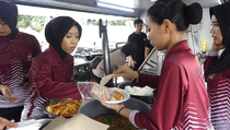 Mahasiswa Asal Sumatera Dapat Makan Gratis dari Polda DIY