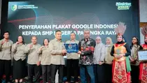 SMPN 6 Palangka Raya Jadi Sekolah Rujukan Google Pertama Kalteng