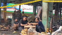 Puslabfor Polri Amankan Bukti Kebakaran Pasar Induk Kramat Jati