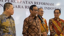 Mahfud MD: Pengaturan Jabatan Sipil Polri Harus lewat Revisi Undang-Undang