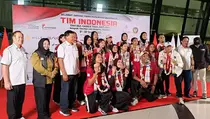 Timnas Voli Putri Tiba di Tanah Air Seusai Raih Perunggu SEA Games