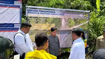 Jembatan Gomo Jadi Perhatian Wapres Gibran Saat Kunker di Nias