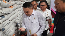 Cek Gudang Bulog Kelapa Gading, Dudung Pastikan Stok Beras RI Aman