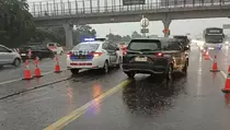 Tol Jakarta-Cikampek Padat Sore Ini, Contraflow Diberlakukan