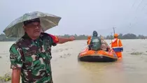 Banjir Cikeusik Rendam Ratusan Hektare Sawah, Petani Bisa Gagal Panen