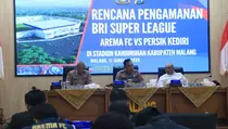 Laga Arema vs Persik Kediri Dijaga 1.400 Personel Gabungan TNI Polri