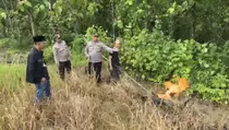 Heboh! Sumur Bor di Sampang Keluar Gas hingga Api Menyala