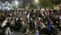 Ribuan Orang Padati Kawasan Kota Tua pada Libur Isra Mikraj