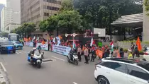 Polisi Siagakan 938 Personel Amakan Aksi Buruh KSPI di Jakarta