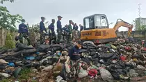 1.200 Personel TNI, Polri, dan Pemkot Angkut Sampah di Tangsel