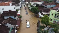 Banjir Kudus Meluas, Jalan Alternatif Kudus-Pati Terendam
