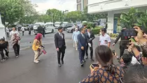 Juda Agung dan Adies Kadir Datangi Istana Jelang Agenda Pelantikan