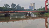 DLH Kota Tangerang Pastikan Air Sungai Cisadane Kembali Normal