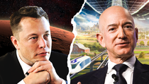 Elon Musk dan Jeff Bezos Rebutan Bangun Pangkalan di Bulan
