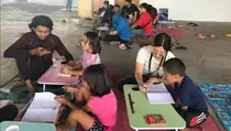 Valentine, Dinding Manado Pamerkan Karya Anak Putus Sekolah