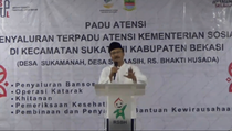 Kemensos Gelontorkan Rp 776 Juta, 434 Warga Bekasi Terima Bantuan