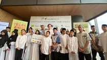 Sido Muncul Salurkan Santunan Rp 200 Juta untuk 1.000 Anak Yatim di Jakarta
