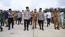 Pastikan Pengamanan Mudik, Kapolda Sumsel Cek Jalur Tol Kapal Betung