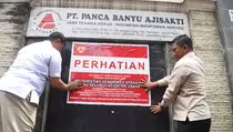KP2MI Segel Kantor P3MI di Jakarta Timur