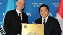 Indonesia Raih FIFA Forward Gold Award