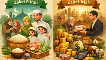 Zakat Fitrah dan Mal Ternyata Berbeda, Ini Penjelasannya