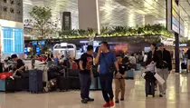 Terminal 3 Bandara Soetta Ramai Pemudik, Antrean Check-in Mengular