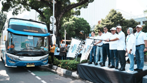 Peserta Mudik Gratis BSI Melonjak 122%, 385 Difabel Turut Berangkat ke Jawa dan Sumatera