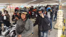 Pemudik Pilih Berangkat Malam-Pagi, Pelabuhan Ciwandan Sepi Siang Ini