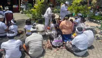 Sambut Nyepi, Ribuan Umat Hindu di Sidoarjo Ikuti Ibadah Tawur Agung
